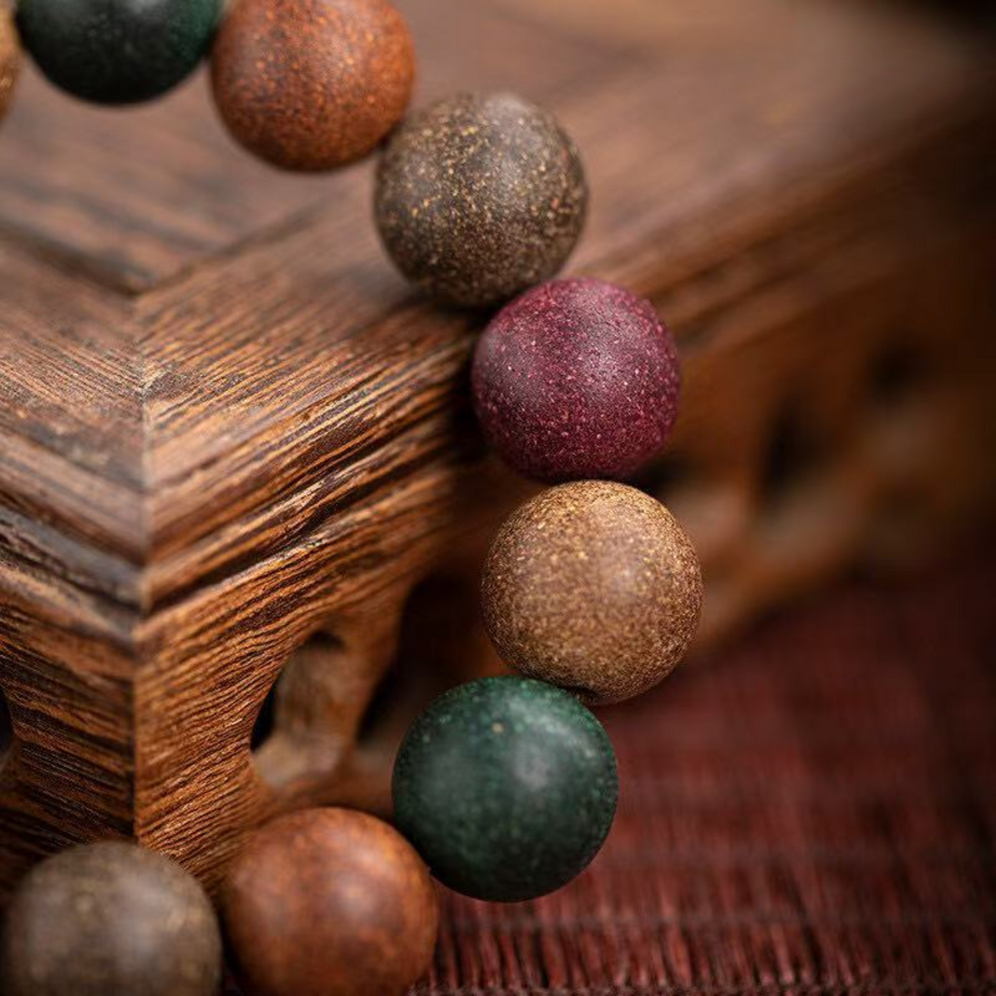 Five Elements Herbal Balance Bracelet β Made with Traditional Chinese Medicine