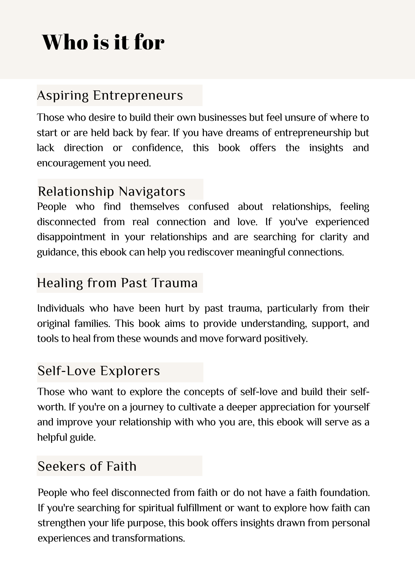 E-book: Healing from Within by Sarah Su