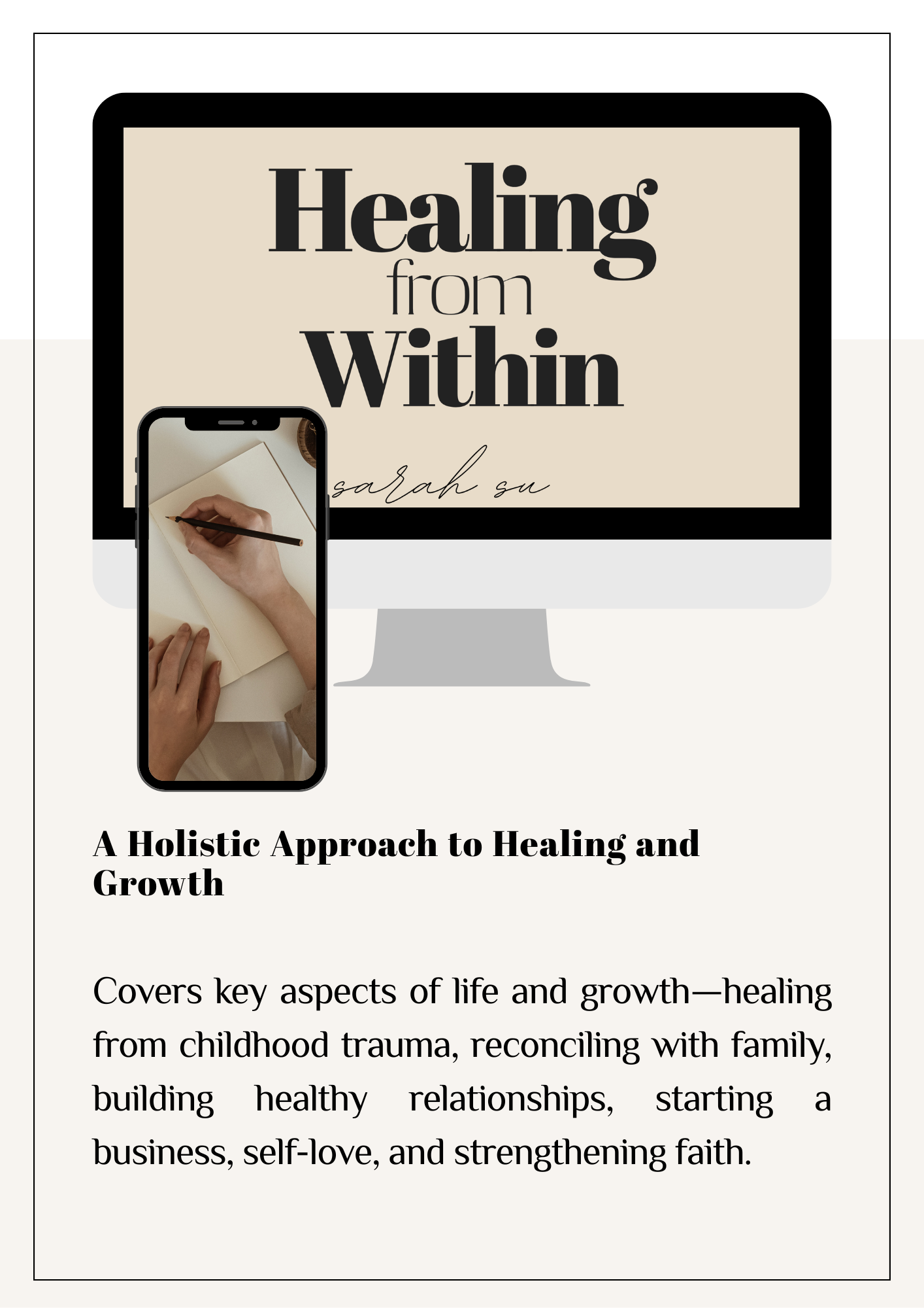 E-book: Healing from Within by Sarah Su