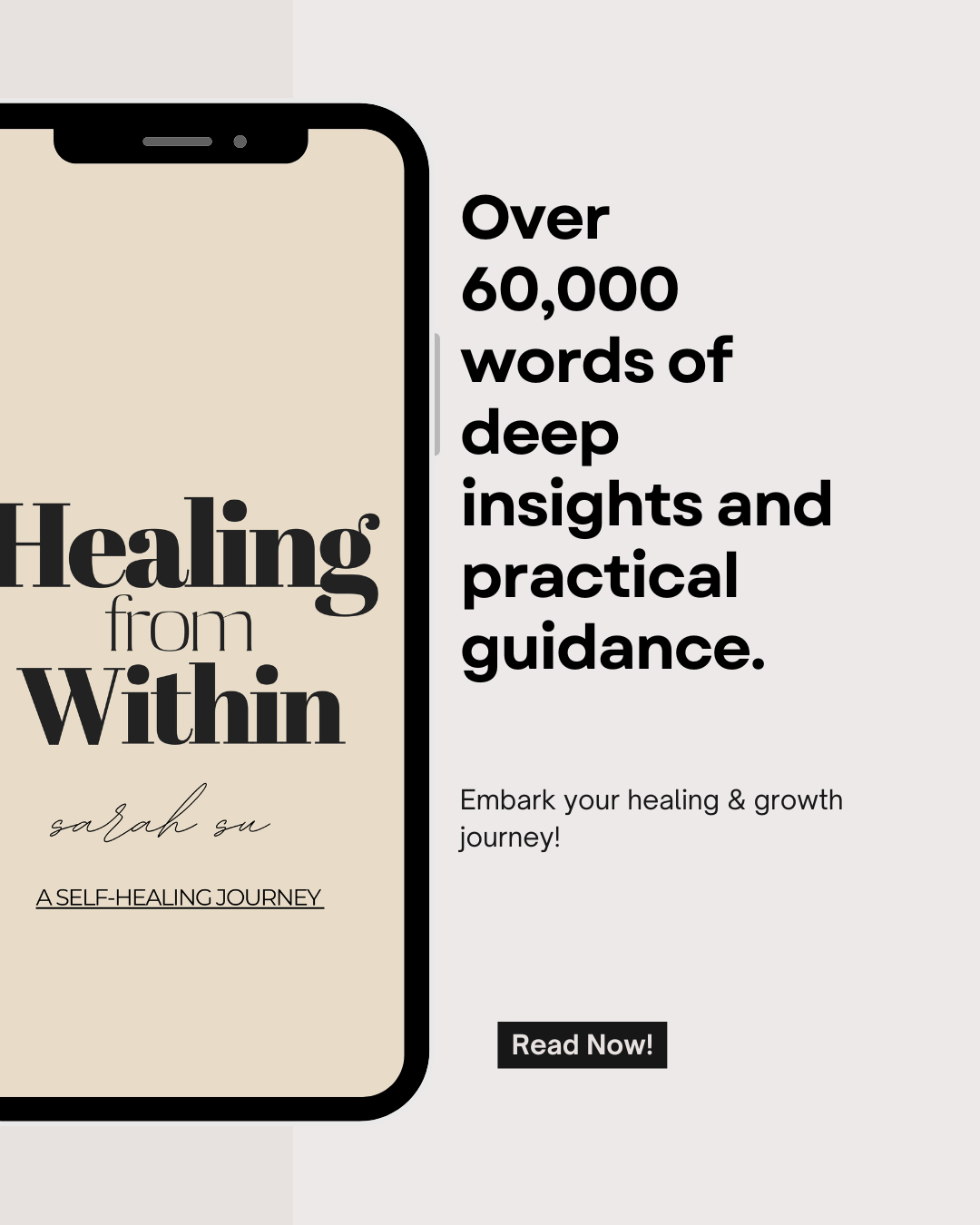E-book: Healing from Within by Sarah Su
